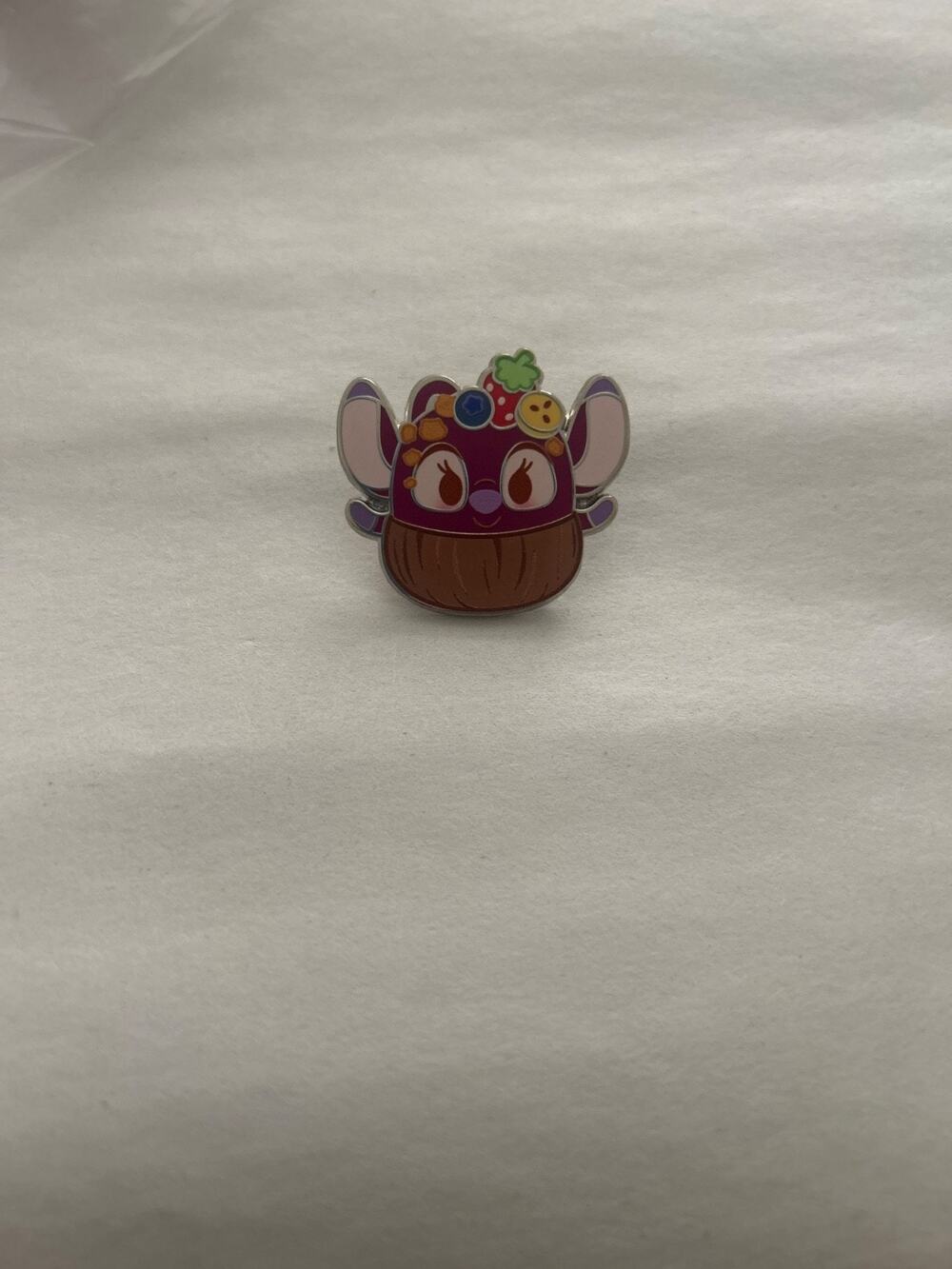 Disney Pin 2023 Munchlings Series 2: Lilo & Stitch Angel Acai Bowl #154864 Trade